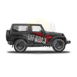 Panele Ochronne 48 offroad Jeep Wrangler JK 2D - na stałe